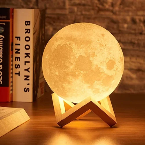 3d Moon Lamp Multicolor