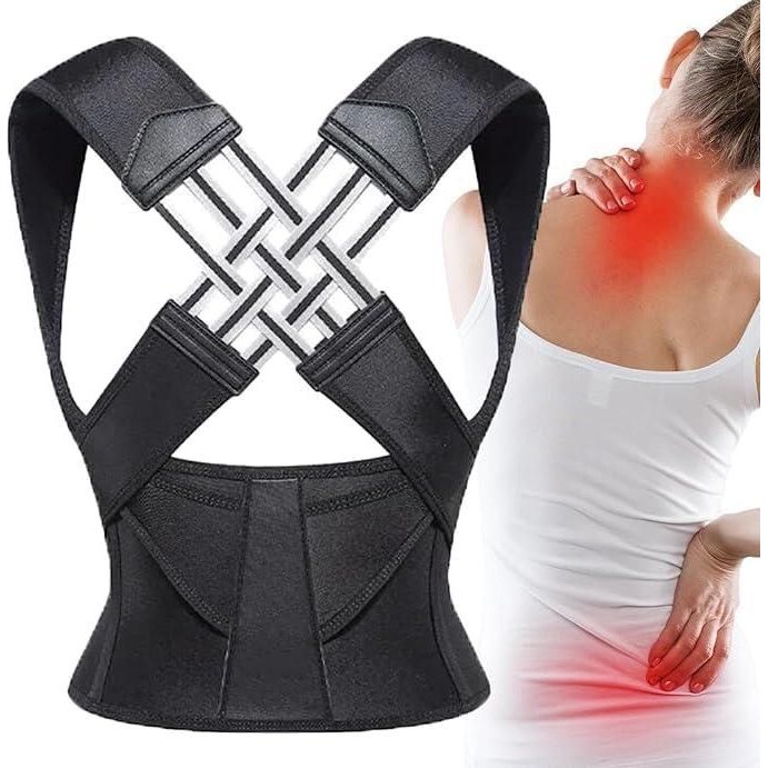 Adjustable Back Posture Corrector/ Slouching Relieve Pain Belt Women Men