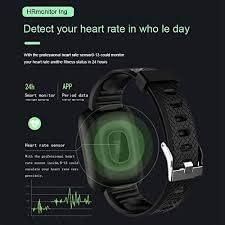 Fitness Tracker Color Screen Smartwatch Heart Rate Blood Pressure Pedometer Sleep Monitor