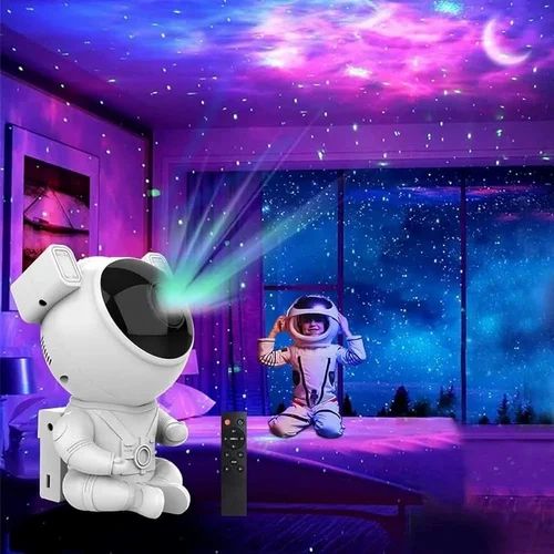 LED Astronaut Galaxy Projector Lamp Light