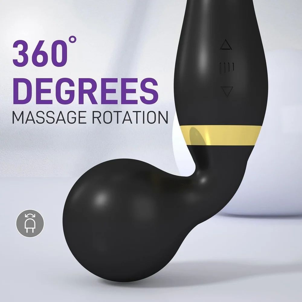 Rapid Personal Silicon Body Wand Massager