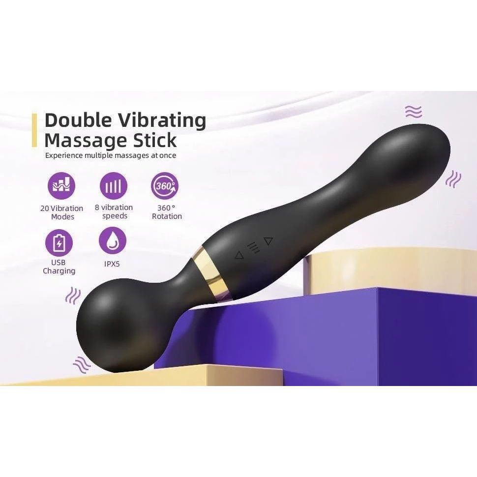 Rapid Personal Silicon Body Wand Massager