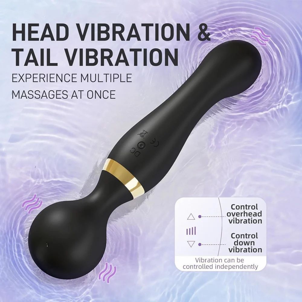 Rapid Personal Silicon Body Wand Massager